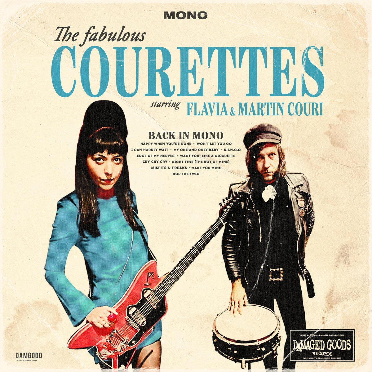 The Courettes - Back in Mono - LP