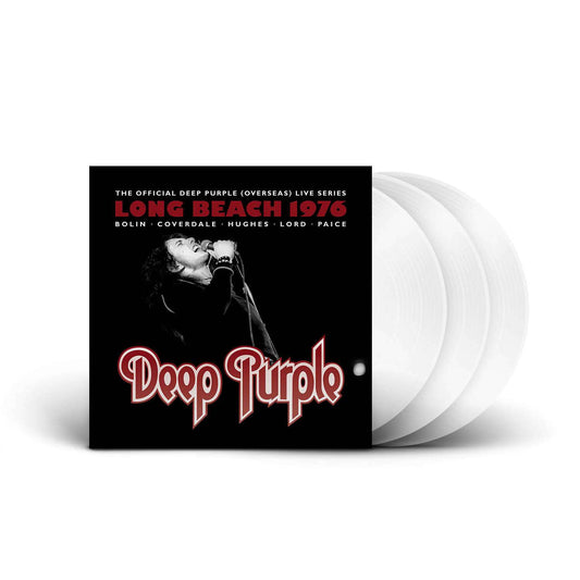 Deep Purple - Long Beach 1976 (White Vinyl) - 3LP