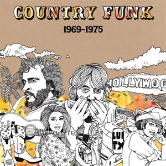 V/A - Country Funk 1969-1975 (ltd. Orange Vinyl) - 2LP