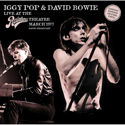 Iggy Pop & David Bowie - Live At The Rainbow Theatre, London, 1977 - LP