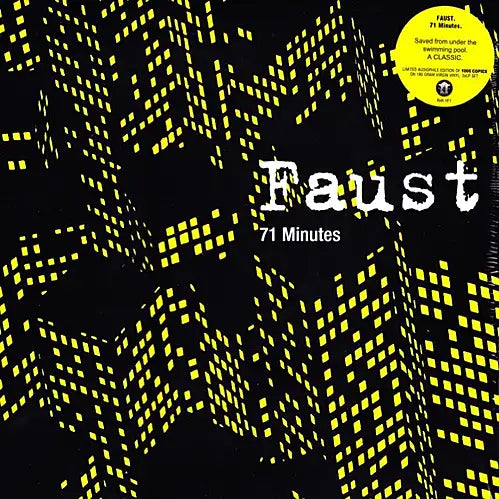 Faust - 71 Minutes - 2LP