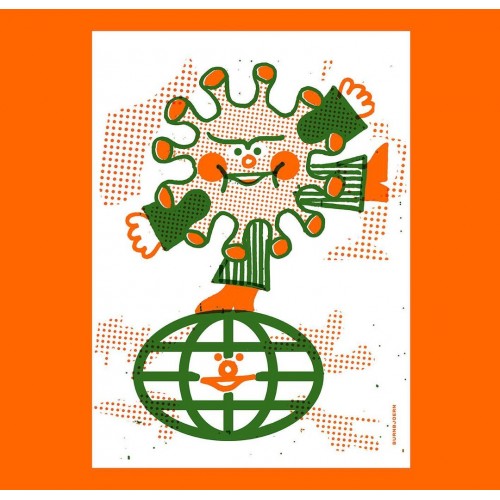 Burnbjoern - "Corona" -Print