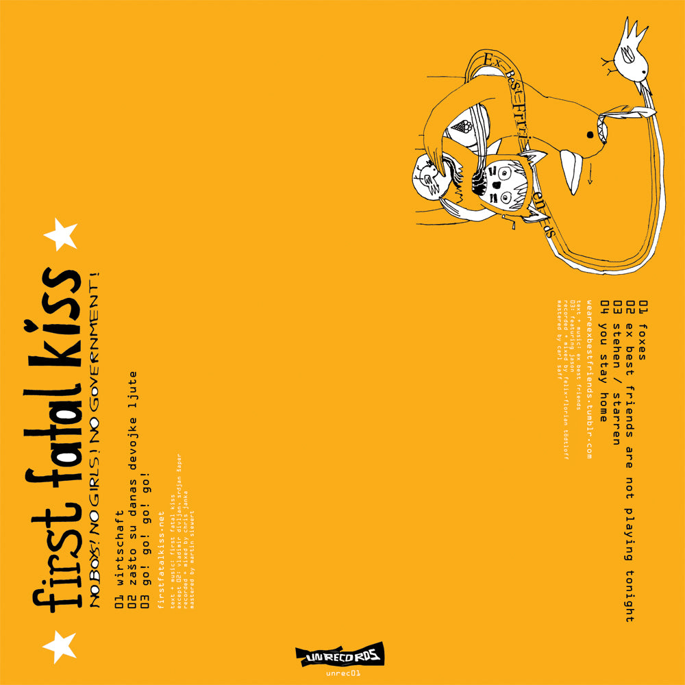 First Fatal Kiss / Ex Best Friends - Split - LP