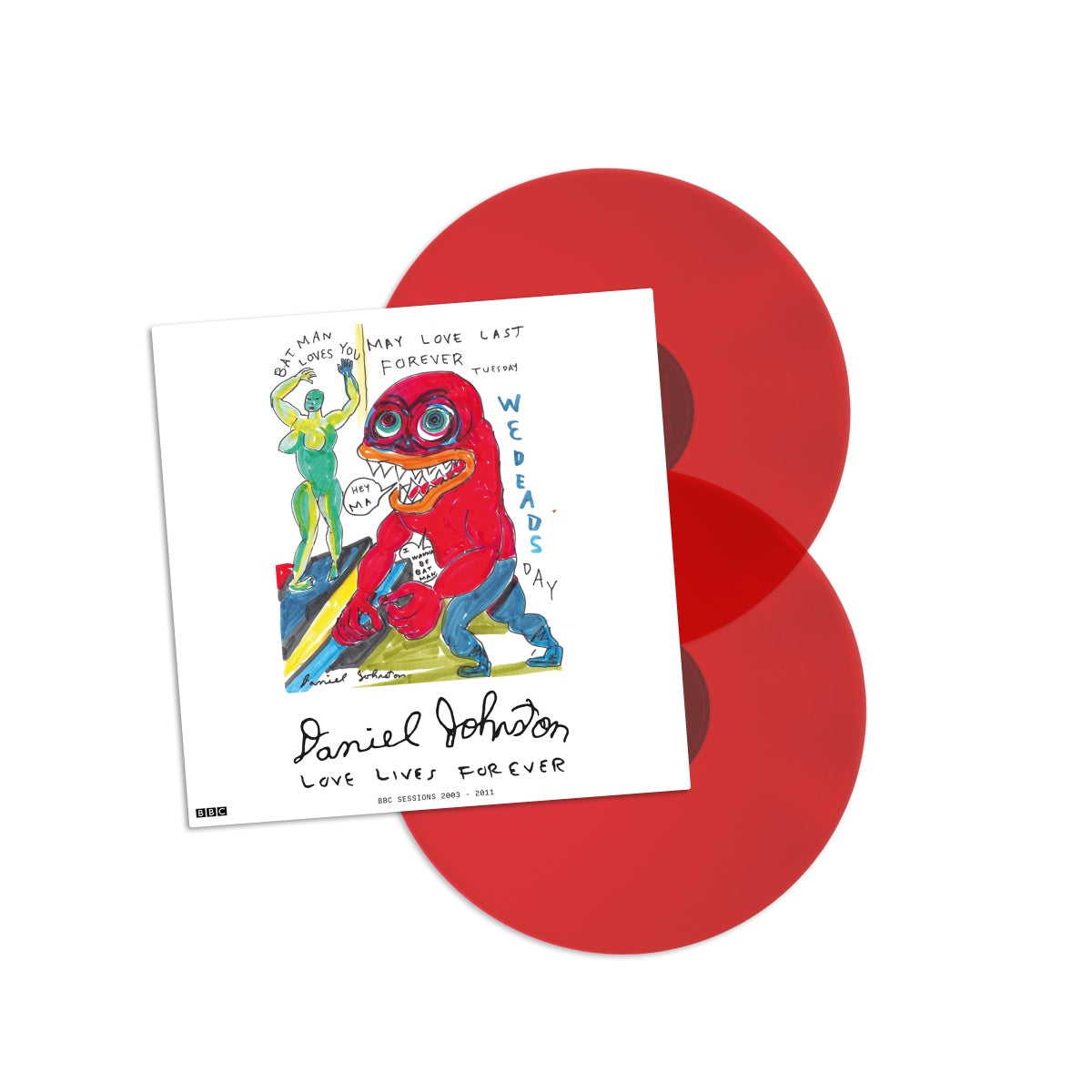 Daniel Johnston - Love Lives Forever (BBC Sessions 2008-2011) - 2LP