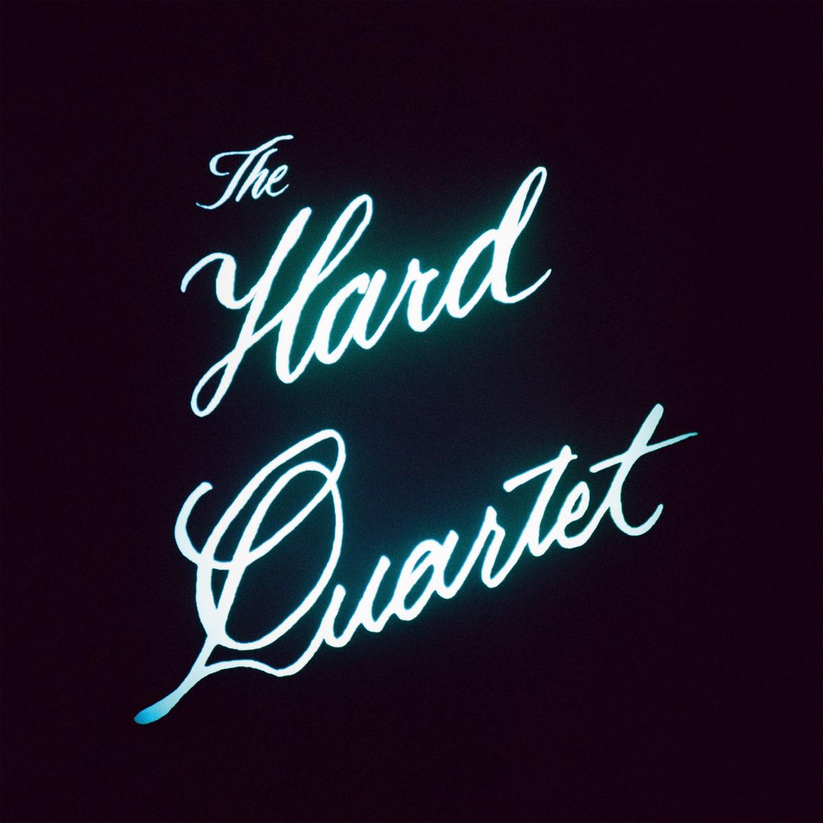 The Hard Quartet - s/t (Coke Bottle Clear Vinyl) - 2LP