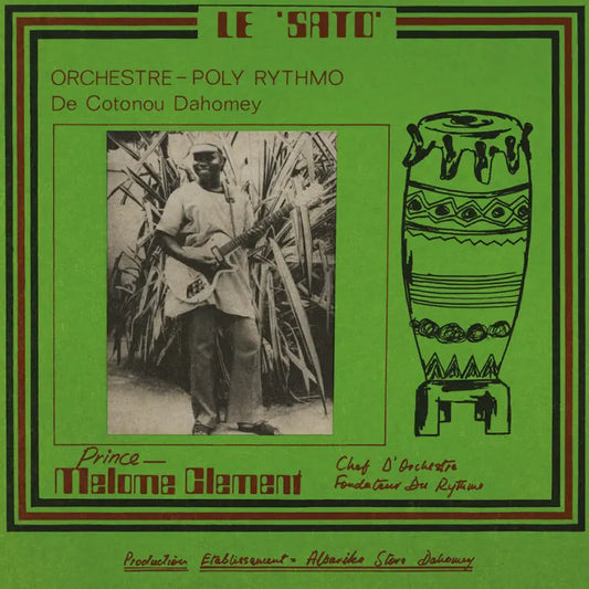 Orchestre Poly-Rythmo De Cotonou Dahomey - Le Sato - LP