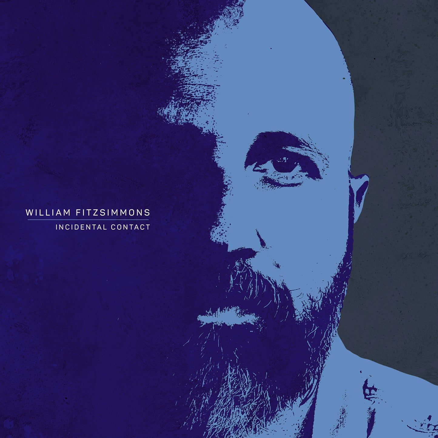 William Fitzsimmons - Incidental Contact (Transparent Blue Vinyl) - LP