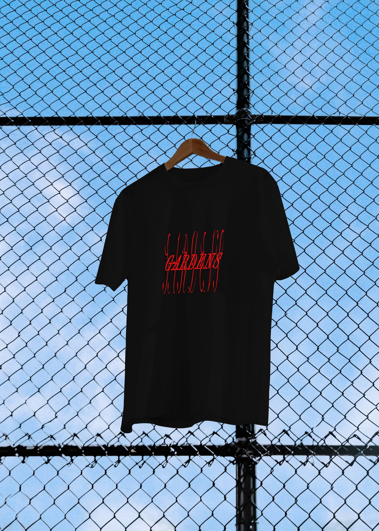 GARDENS - red font - Shirt