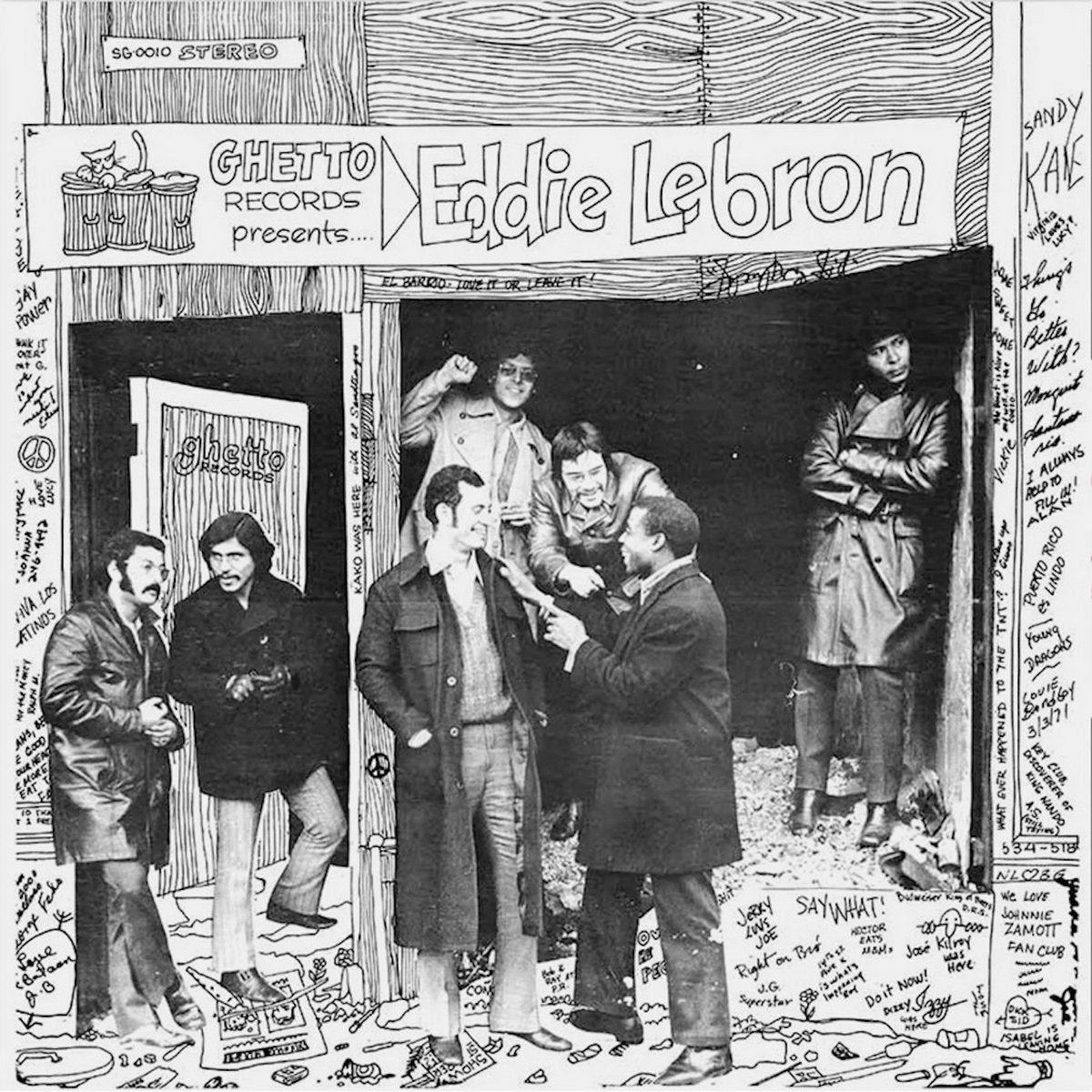 Eddie Lebron - Ghetto Records - LP