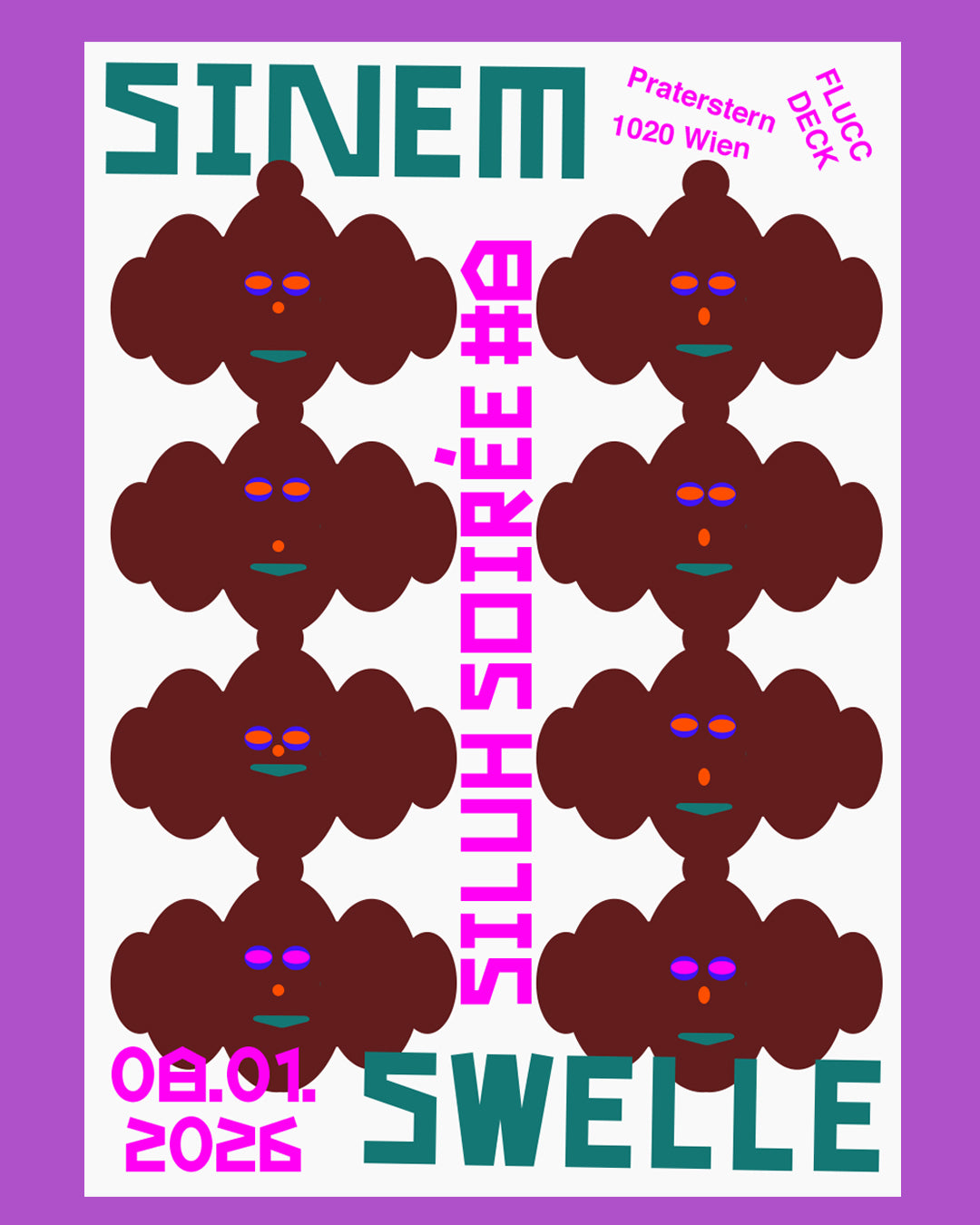 Ticket: Siluh Soirée #8 - live: SINEM & SWELLE