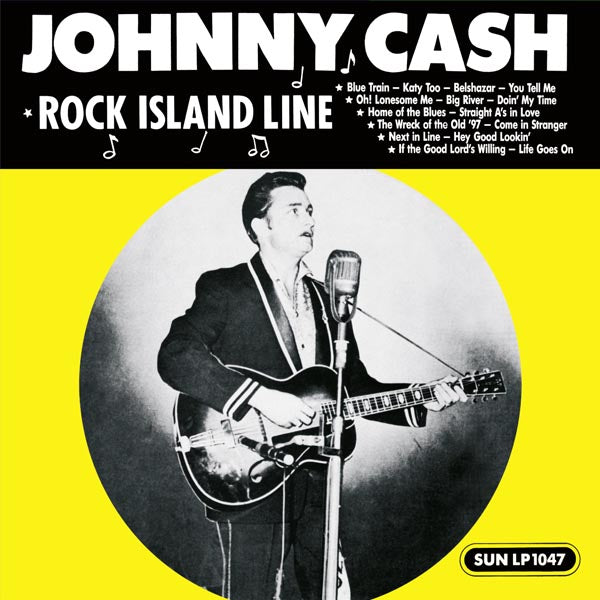 Johnny Cash - Rock Island Line - LP