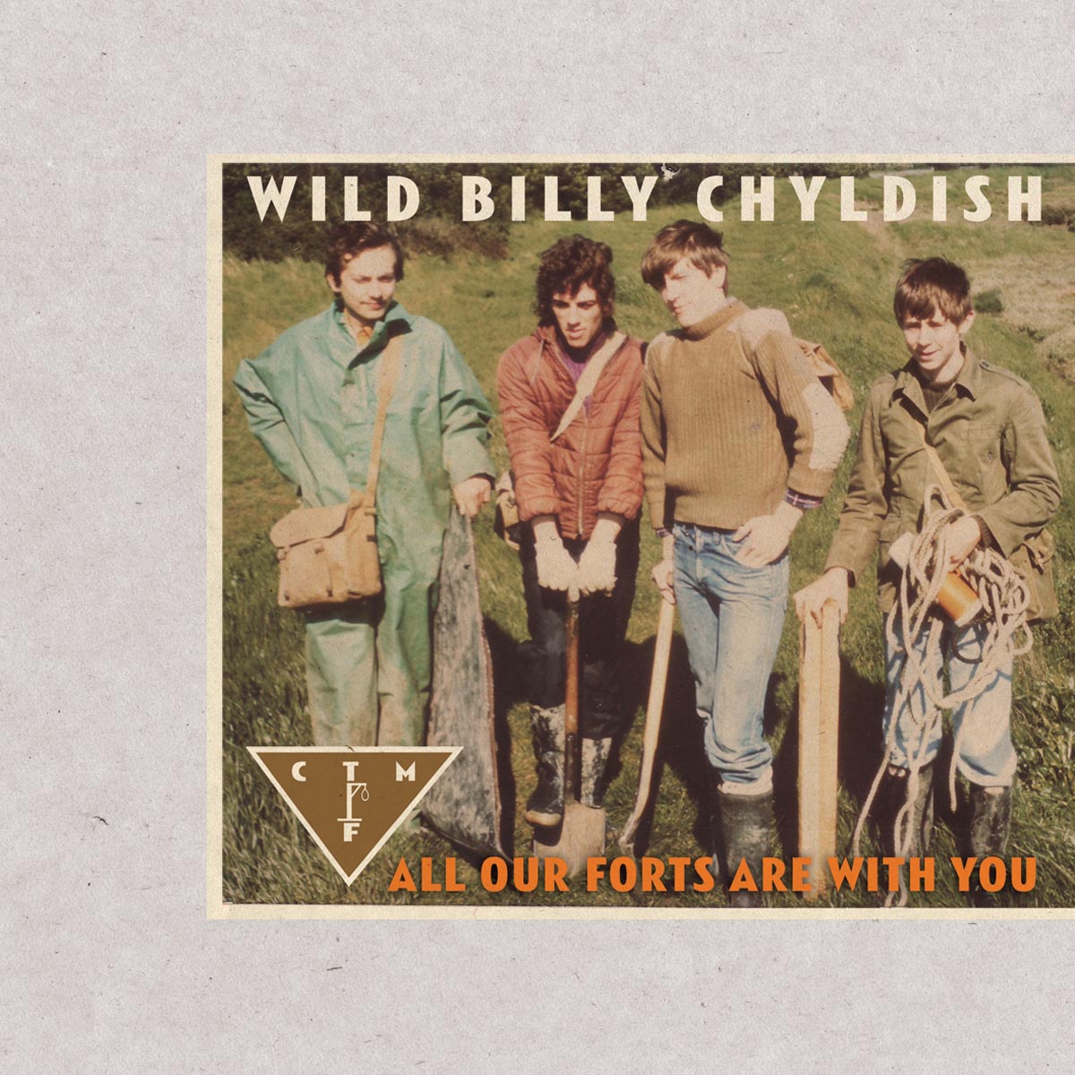Wild Billy Childish & CTMF - All Our Forts Are With You - LP