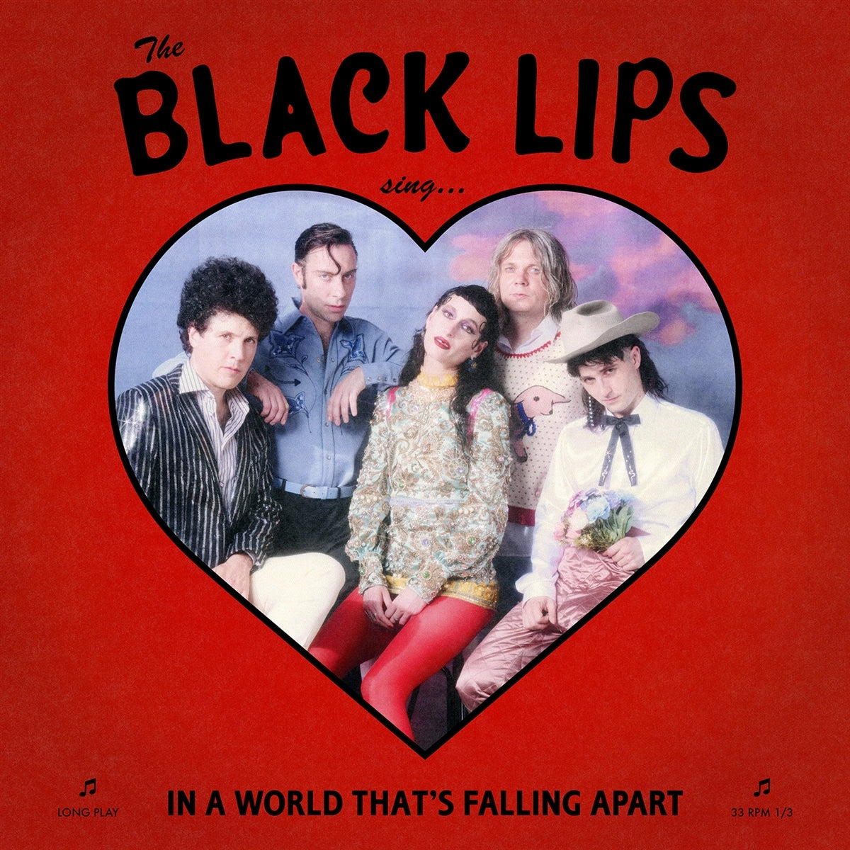 Black Lips - In A World That's Falling Apart (Red Vinyl) - LP