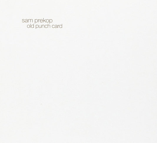 Sam Prekop - Old Punch Card - LP