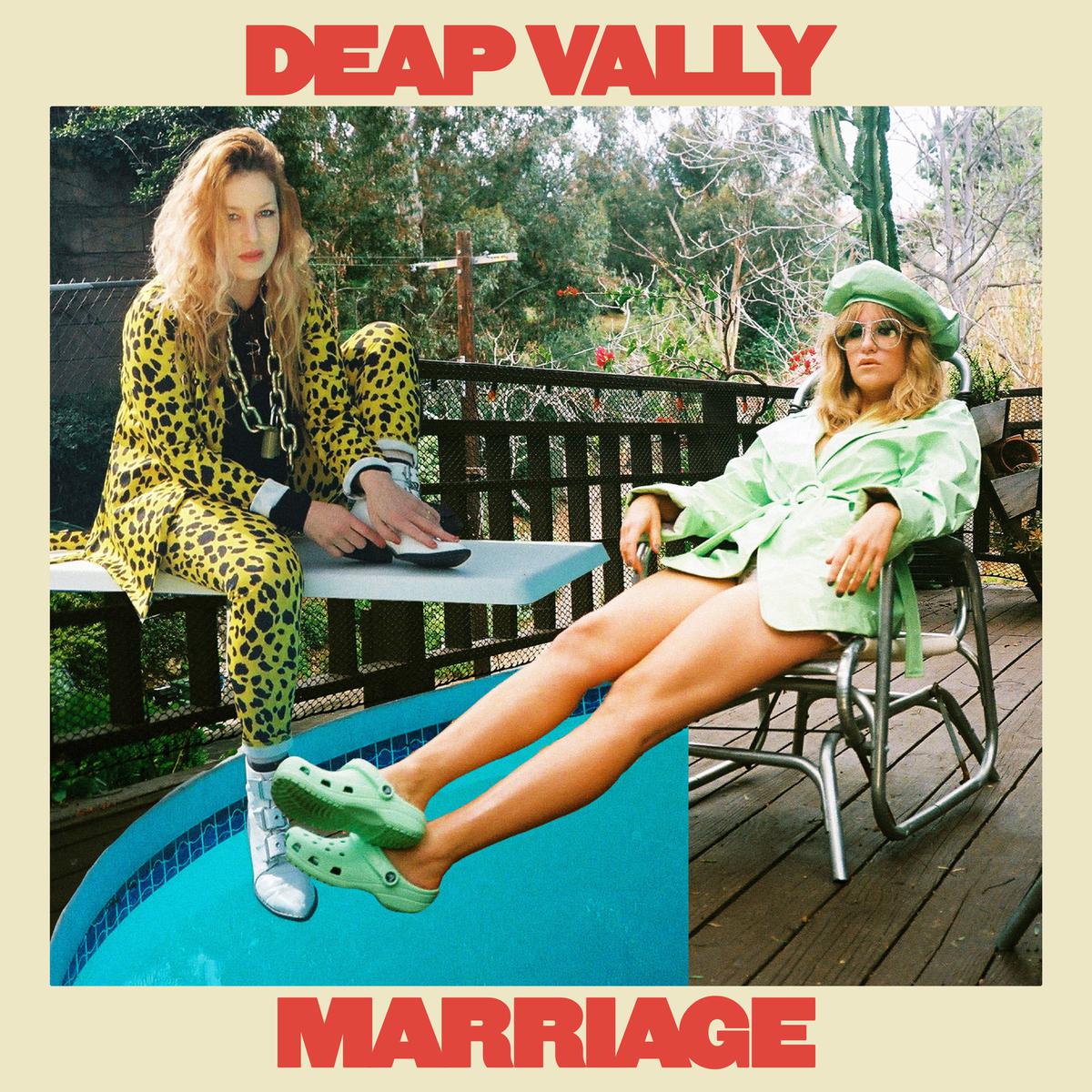 Deap Vally - Marriage (ltd. orange marbled) - LP