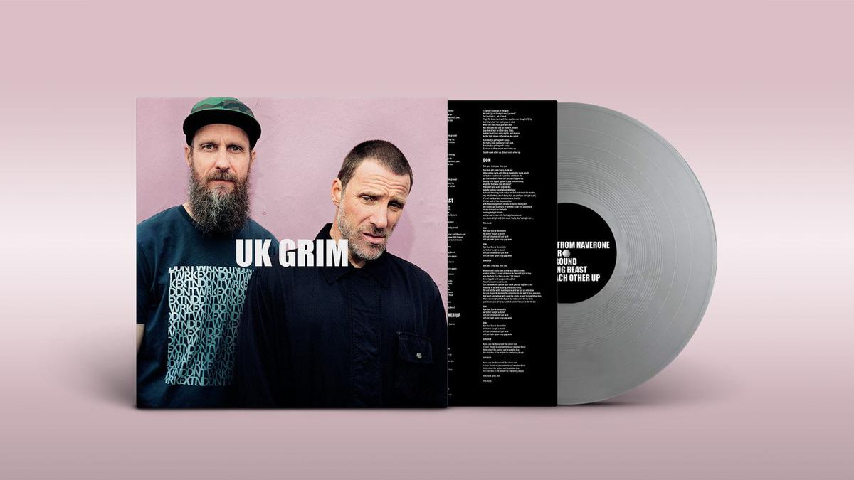 Sleaford Mods - UK Grim (Silver Vinyl) - LP