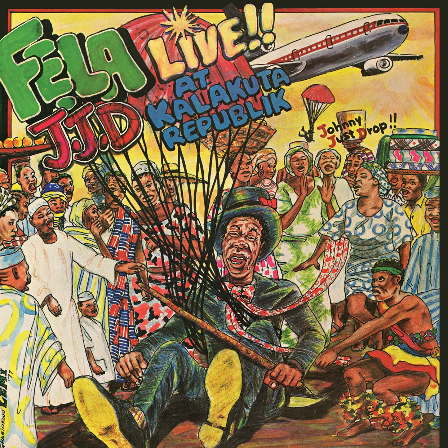 Fela Kuti - Johnny Just Drop (J.J.D.) - LP