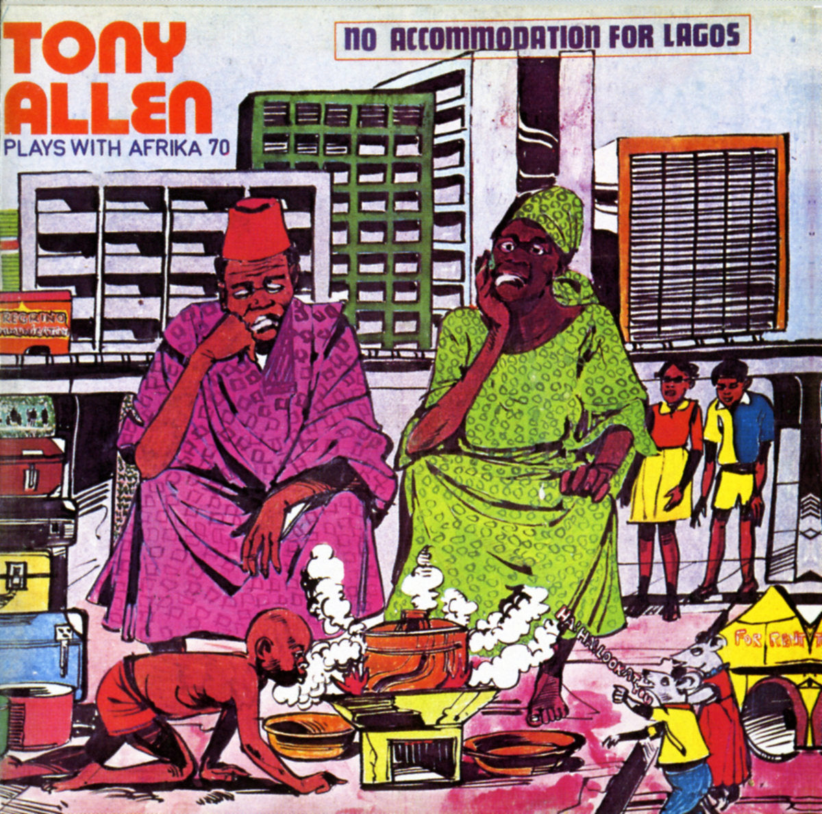 Tony Allen Africa 70 - No Accommodation For Lagos - LP
